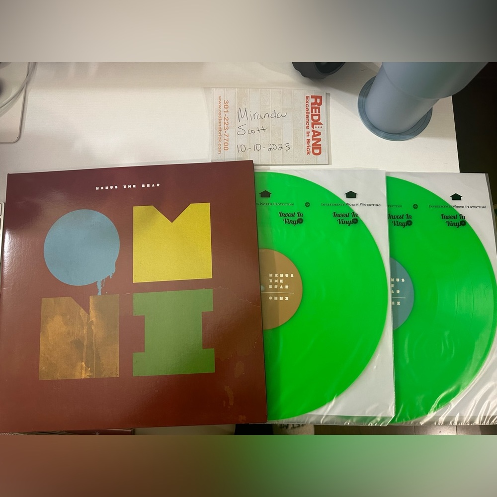 Minus The Bear - Omni - Indie Exclusive Green Vinyl - MESSAGE FOR VINYL DEALS